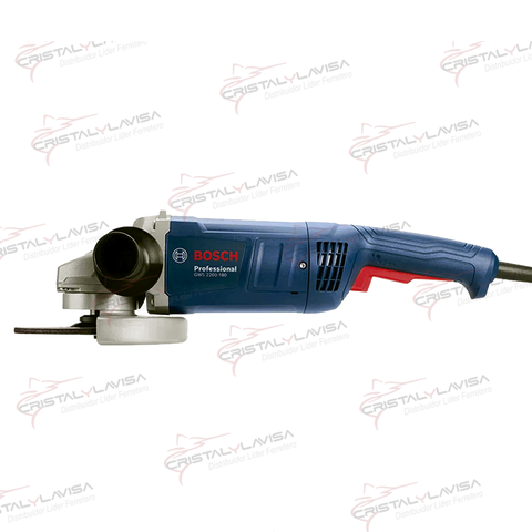 06018F10G0 ESMERIL ANGULAR 7" GWS 2200-180 BOSCH                  Empaque de 1