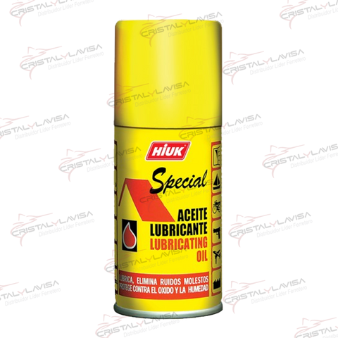 4016/15543 LUBRICANTE ACEITE SPECIAL GOTERO 120ML HIUK            Empaque de 6