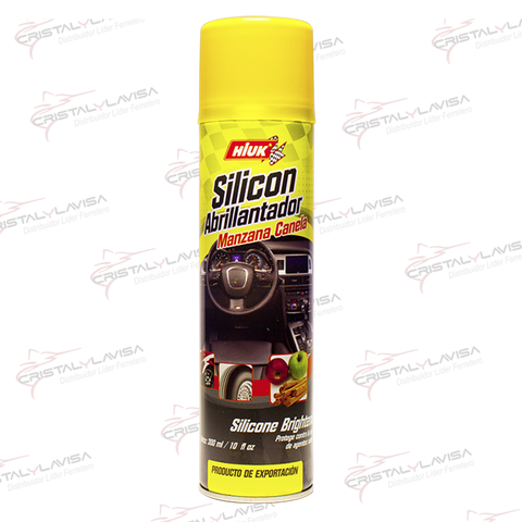 1032 ABRILLANTADOR C/SILICON MANZANA CANELA 300 ML HIUK     Empaque de 5