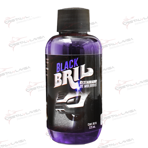 METAL125 BLACK BRIL RESTAURADOR DE MOLDURAS 125ML BIOCHEM       Empaque de 5