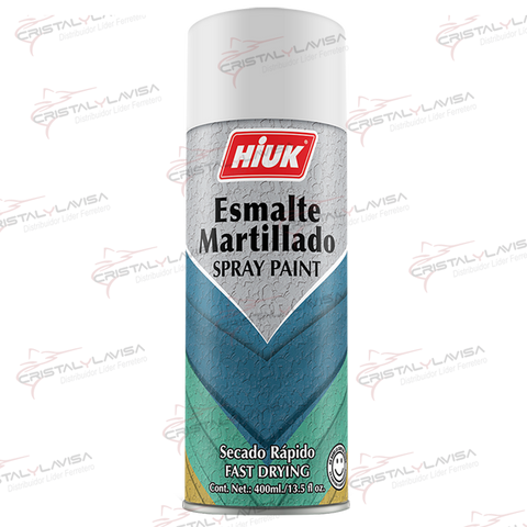 1001404 PINTURA SP. MARTILLADA  404 AZUL HIUK                  Empaque de 5