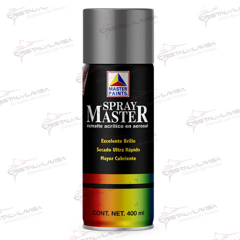 MAS816 PINTURA SP. PRIMARIO GRIS ANTICORROSIVO 400ML MASTER   Empaque de 6