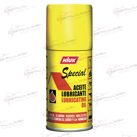 1004/0756 LUBRICANTE ACEITE SPECIAL 120ML HIUK                   Empaque de 6