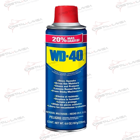 WD521065 LUBRICANTE AFLOJATODO  6 OZ FLEXITAPA WD-40            Empaque de 5